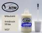 Preview: Mitsubishi, Innsbruck White, W37: 20ml Lackstift, von ATW Autoteile West.